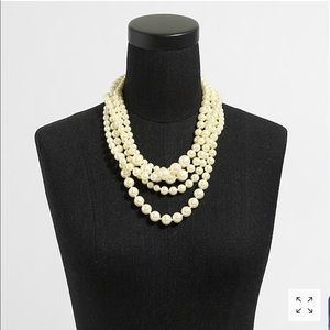 JCrew Multistrand Pearl Necklace